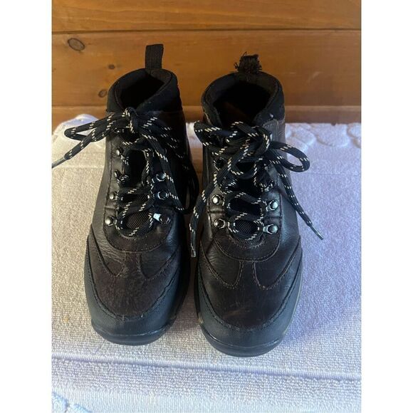 Timberland Boys Backroads   Brown Lace Up Waterproof Hiking Boot Size 13 - Picture 6 of 8